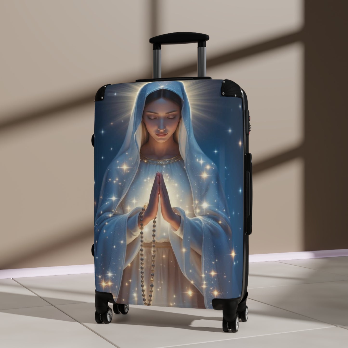 Suitcase - Virgin Mary Design