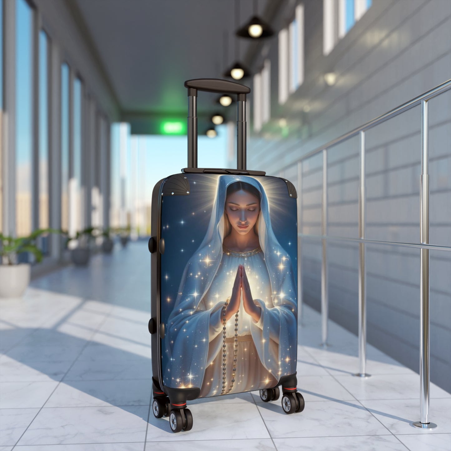Suitcase - Virgin Mary Design