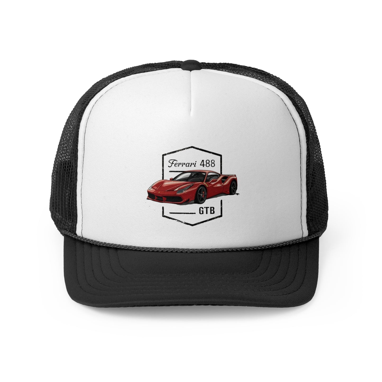 Gorra Ferrari 488 GTB – Estilo Deportivo y Vintage para Amantes de los Autos