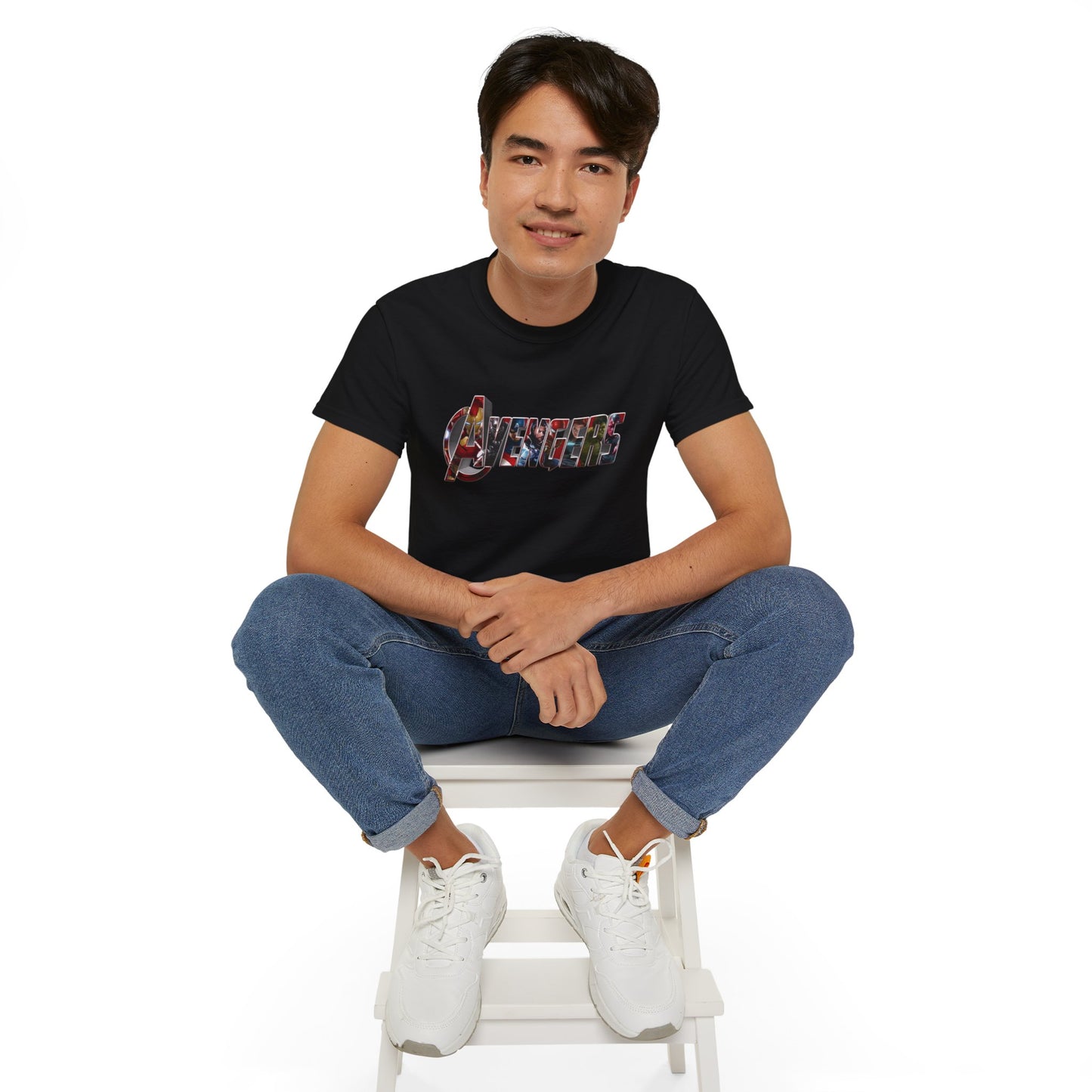 Camiseta de Los Avengers para Hombre – Diseño Épico de Superhéroes Marvel