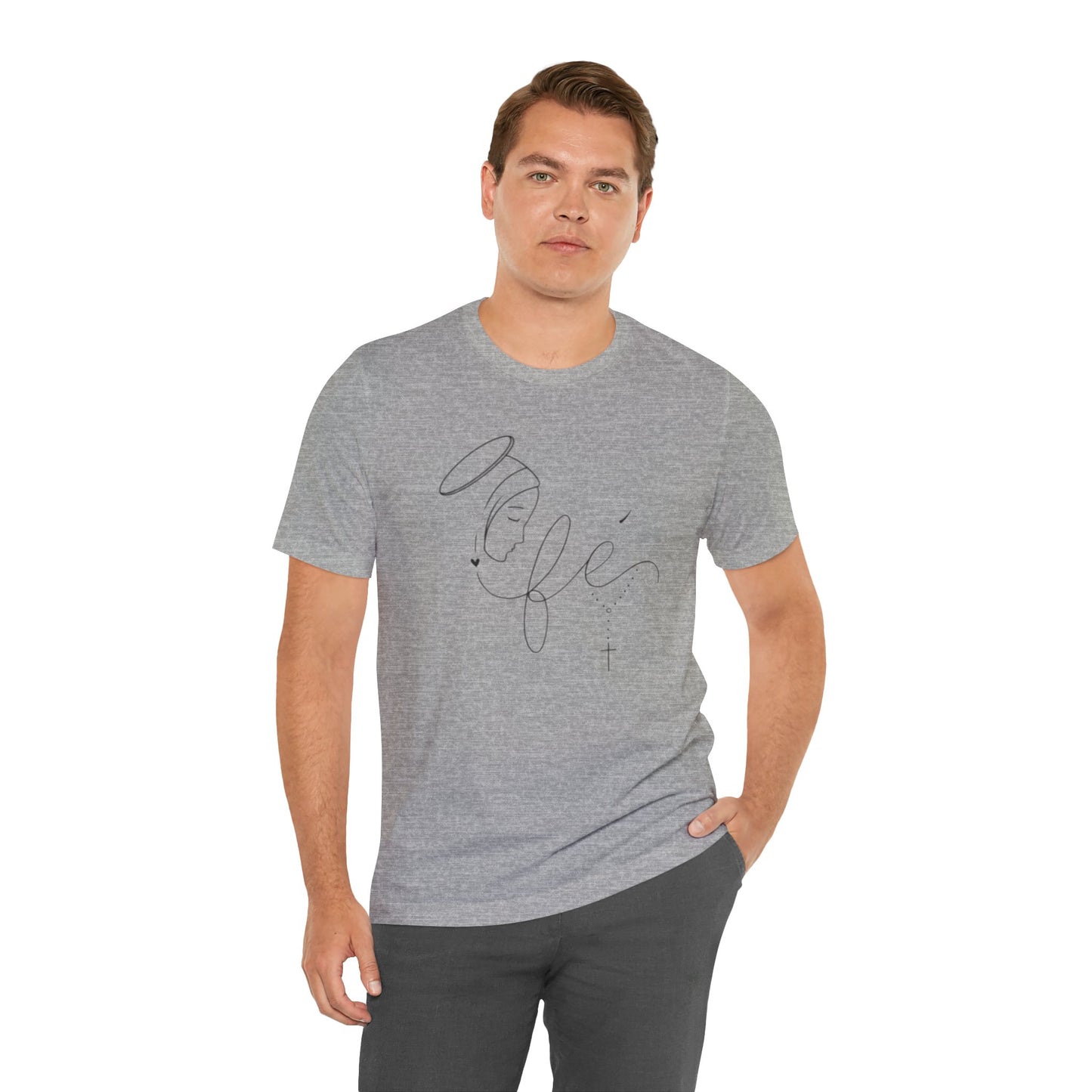 Camiseta Unisex con Diseño de Fe – Ropa Inspiracional y Espiritual Casual