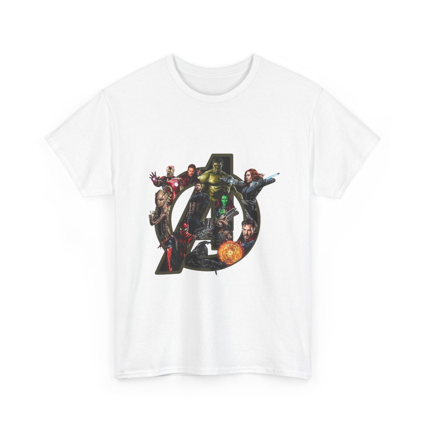 Camiseta para Hombre de Marvel Avengers – Diseño Oficial de Superhéroes