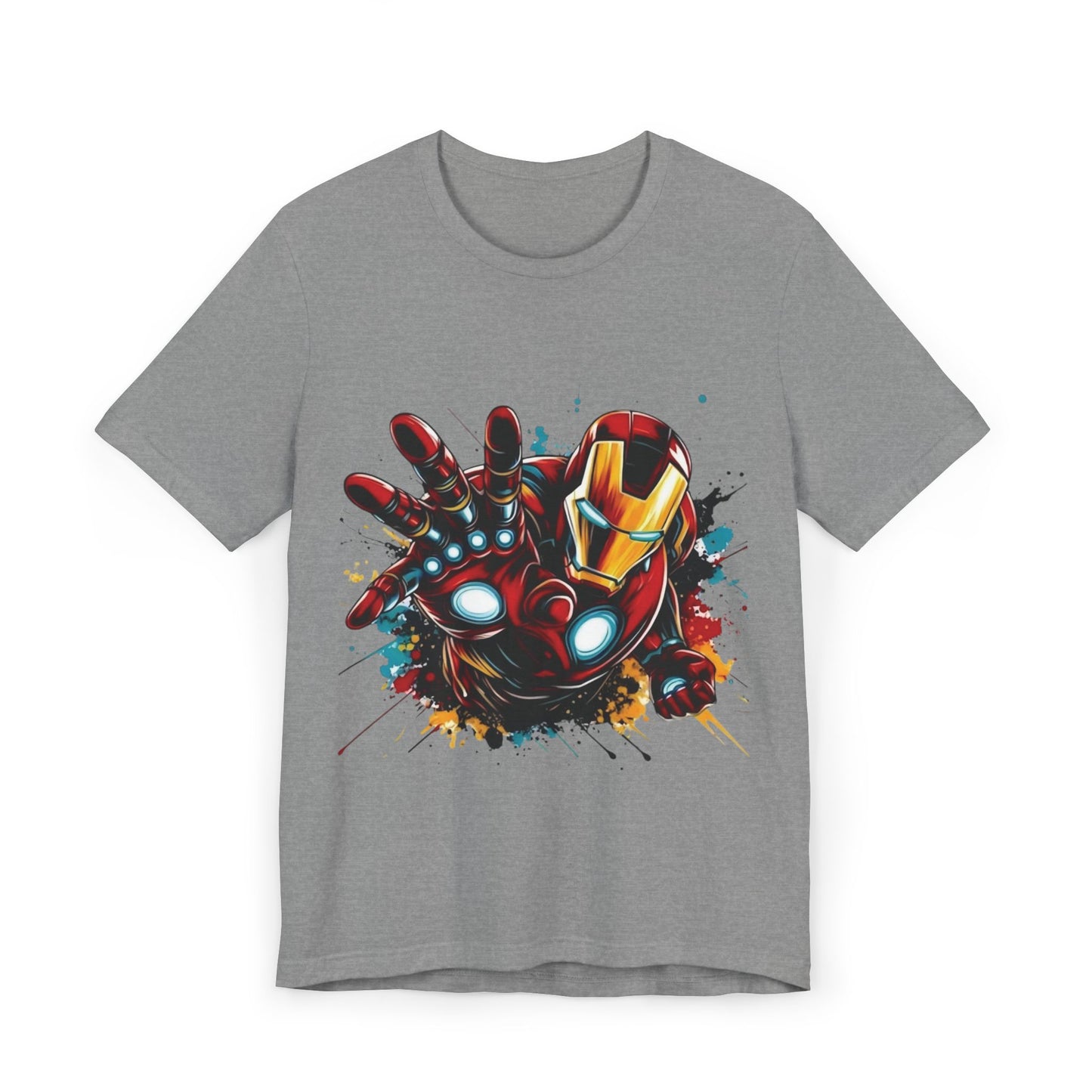 Camiseta Gráfica de Iron Man – Diseño Cómic para Fans de Marvel