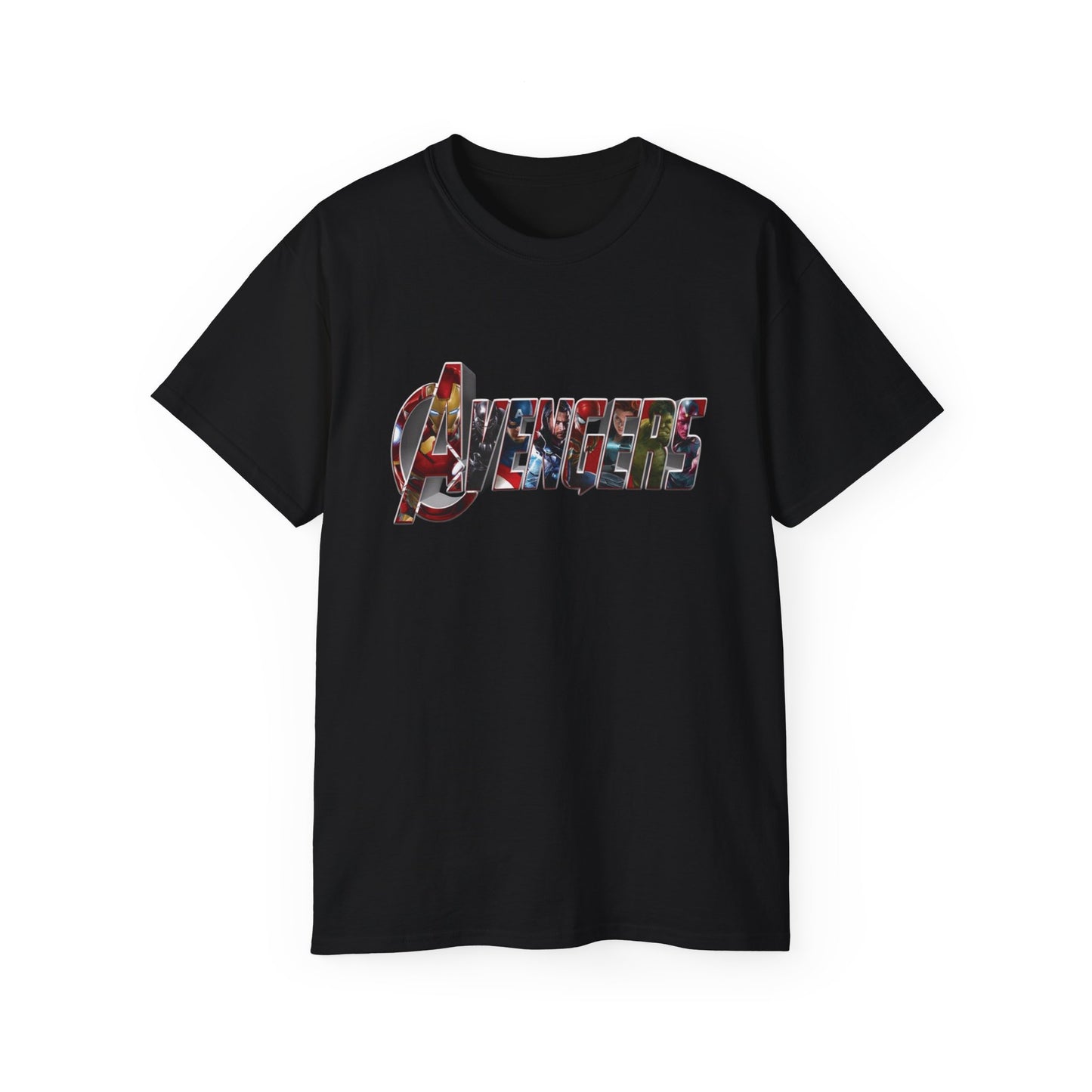 Camiseta de Los Avengers para Hombre – Diseño Épico de Superhéroes Marvel