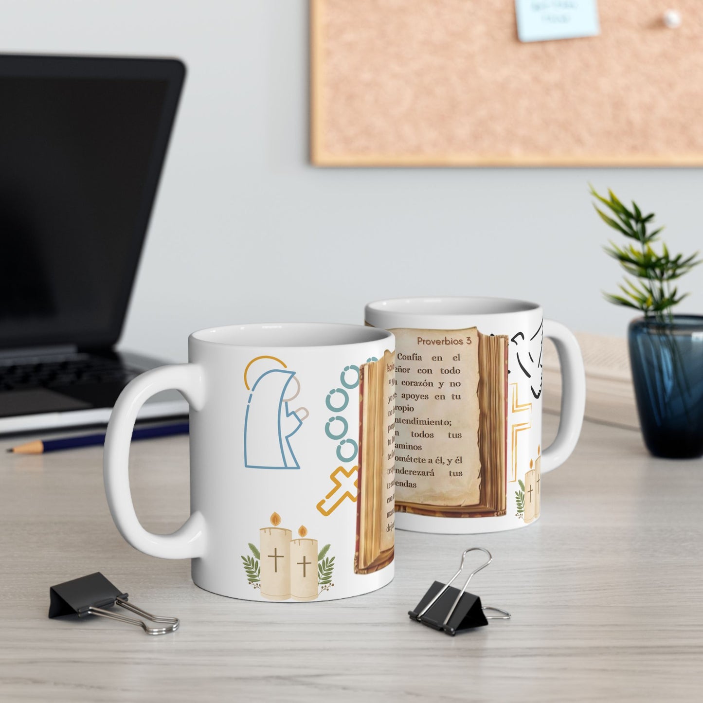 Taza 11oz - Pasajes Biblicos