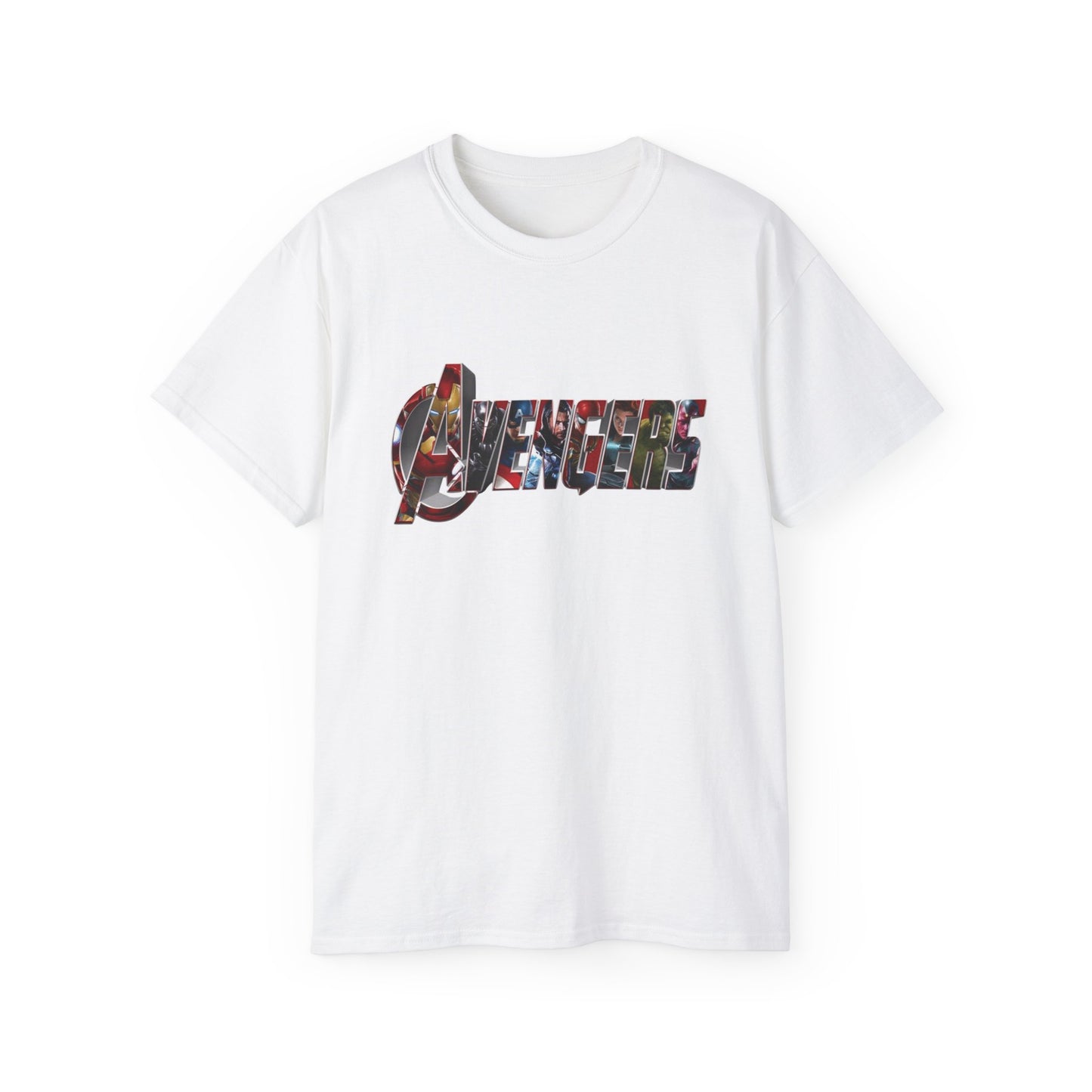 Camiseta de Los Avengers para Hombre – Diseño Épico de Superhéroes Marvel