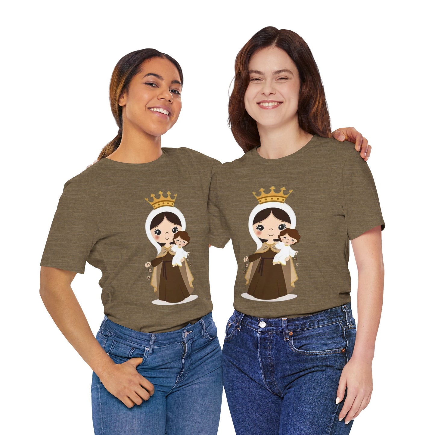 Camisa Para Dama - Devotos de la Virgen del Carmen