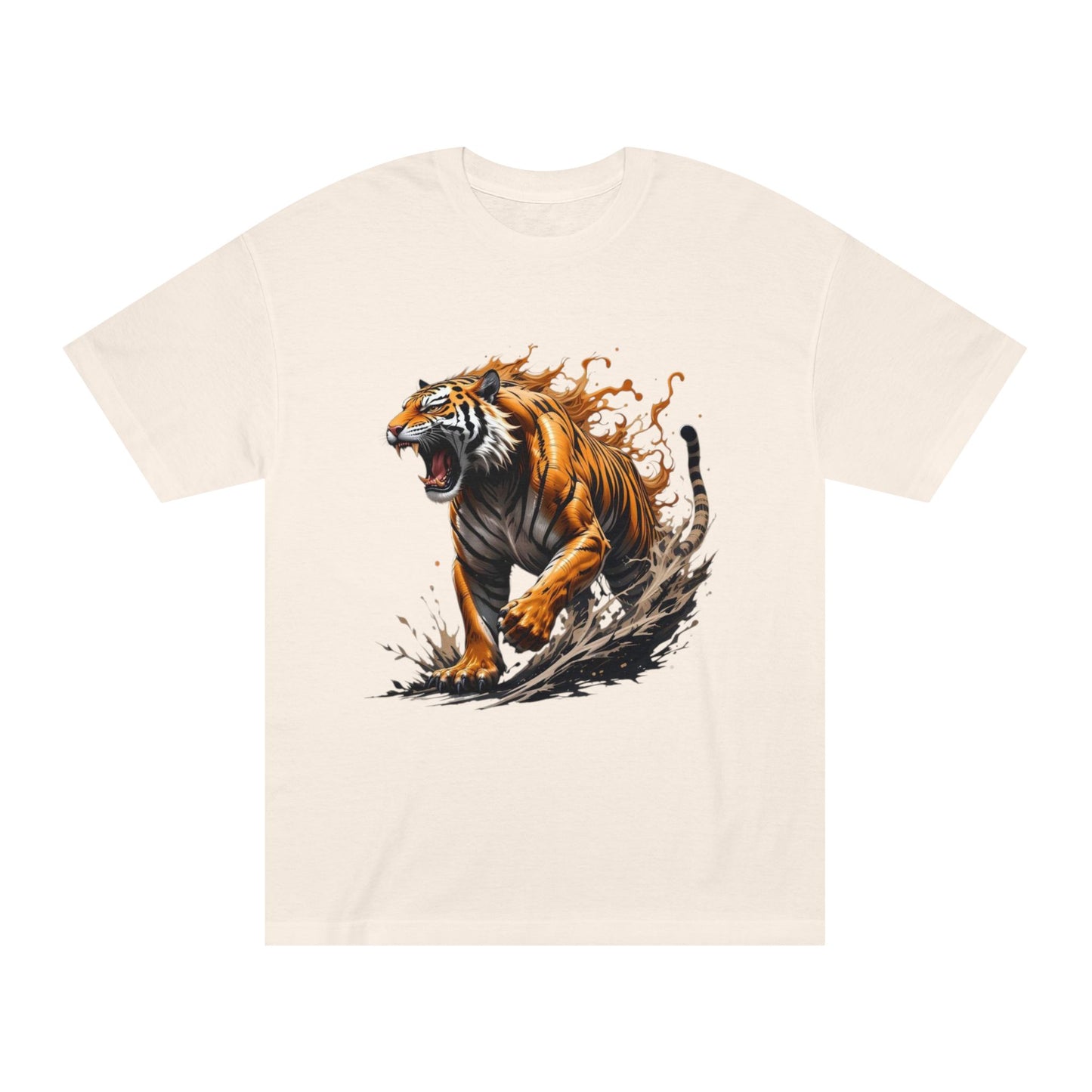 Camiseta Clásica con Diseño de Tigre – Para Amantes de la Naturaleza y Estilo Salvaje