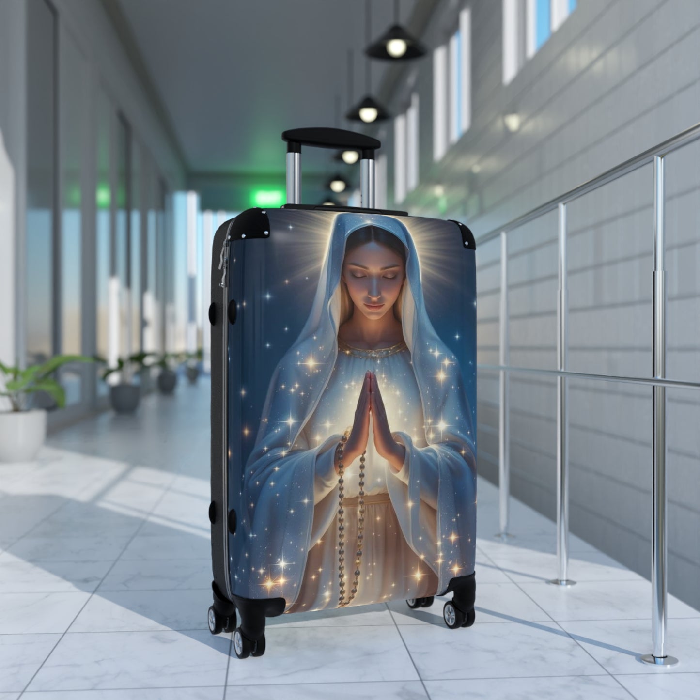Suitcase - Virgin Mary Design