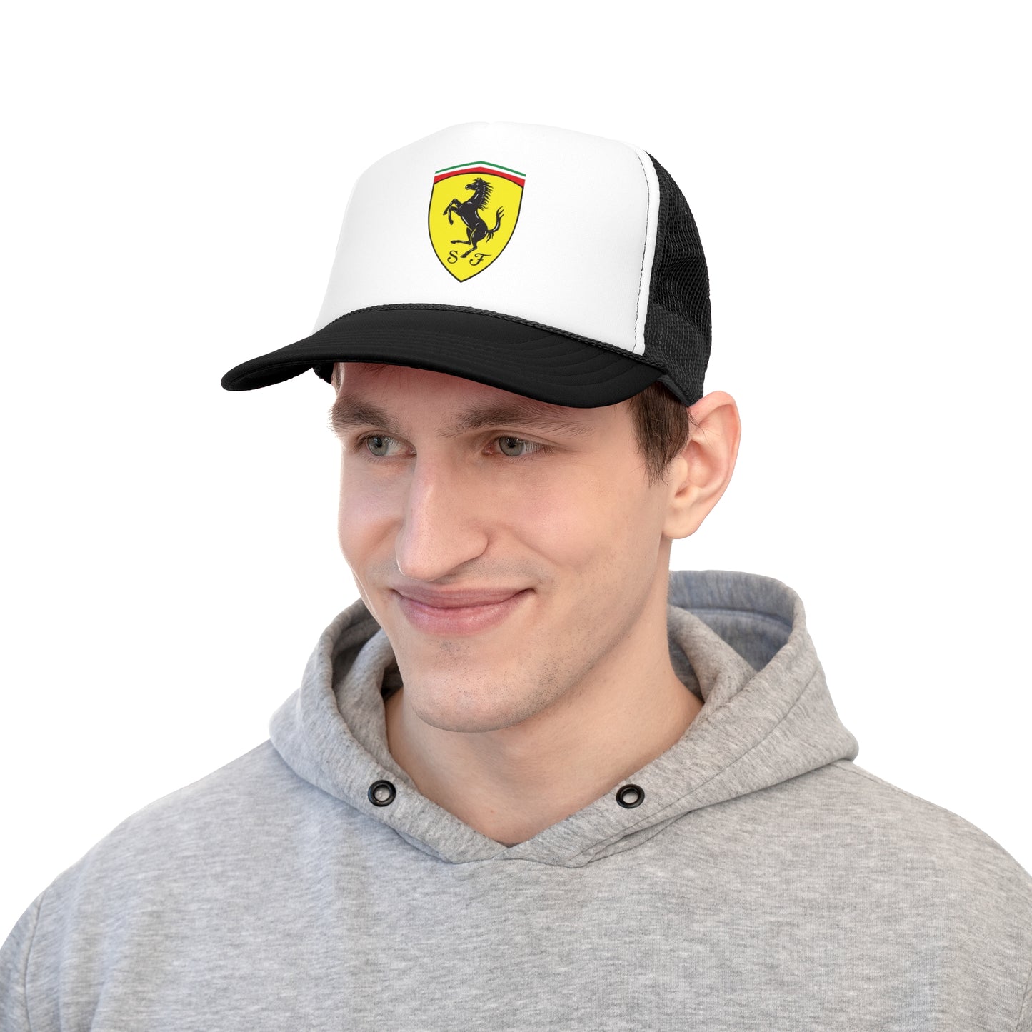 Gorra Estilo Ferrari – Diseño Deportivo para Amantes de los Autos y la Velocidad