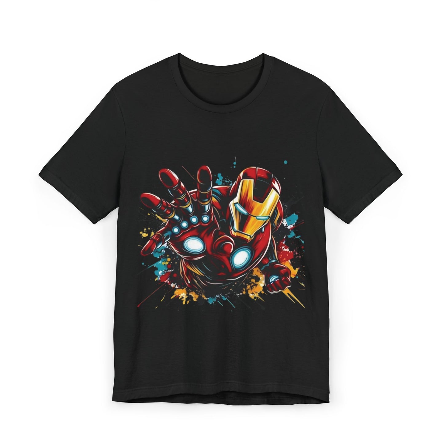 Camiseta Gráfica de Iron Man – Diseño Cómic para Fans de Marvel