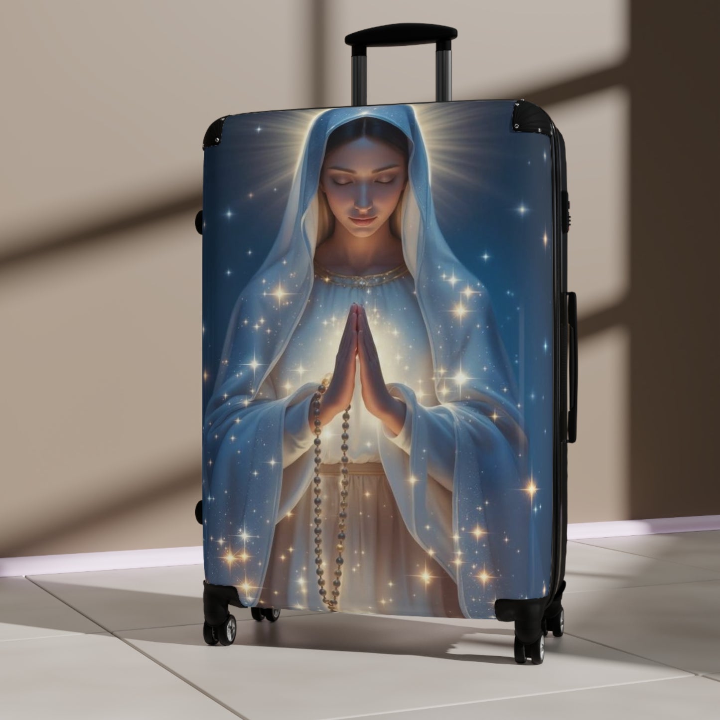 Suitcase - Virgin Mary Design