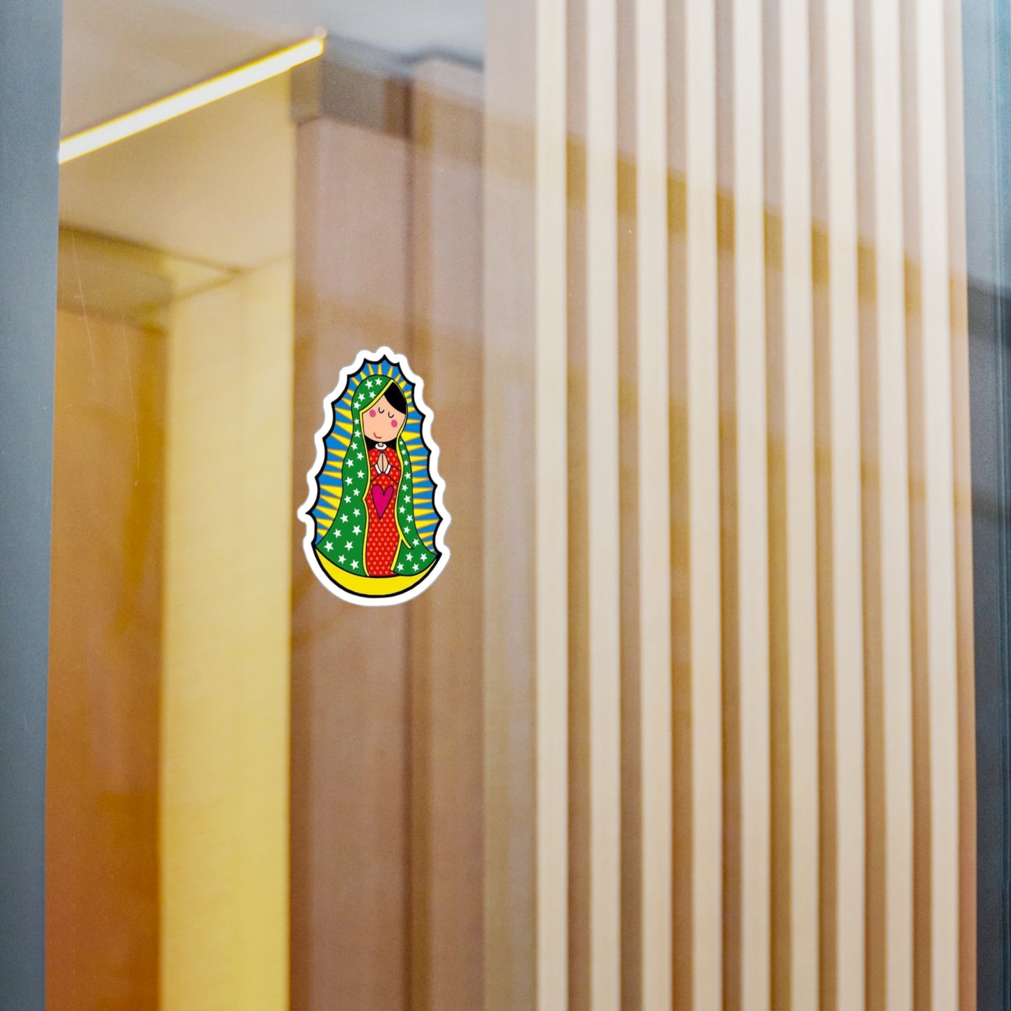 Calcomania - Virgencita de Guadalupe