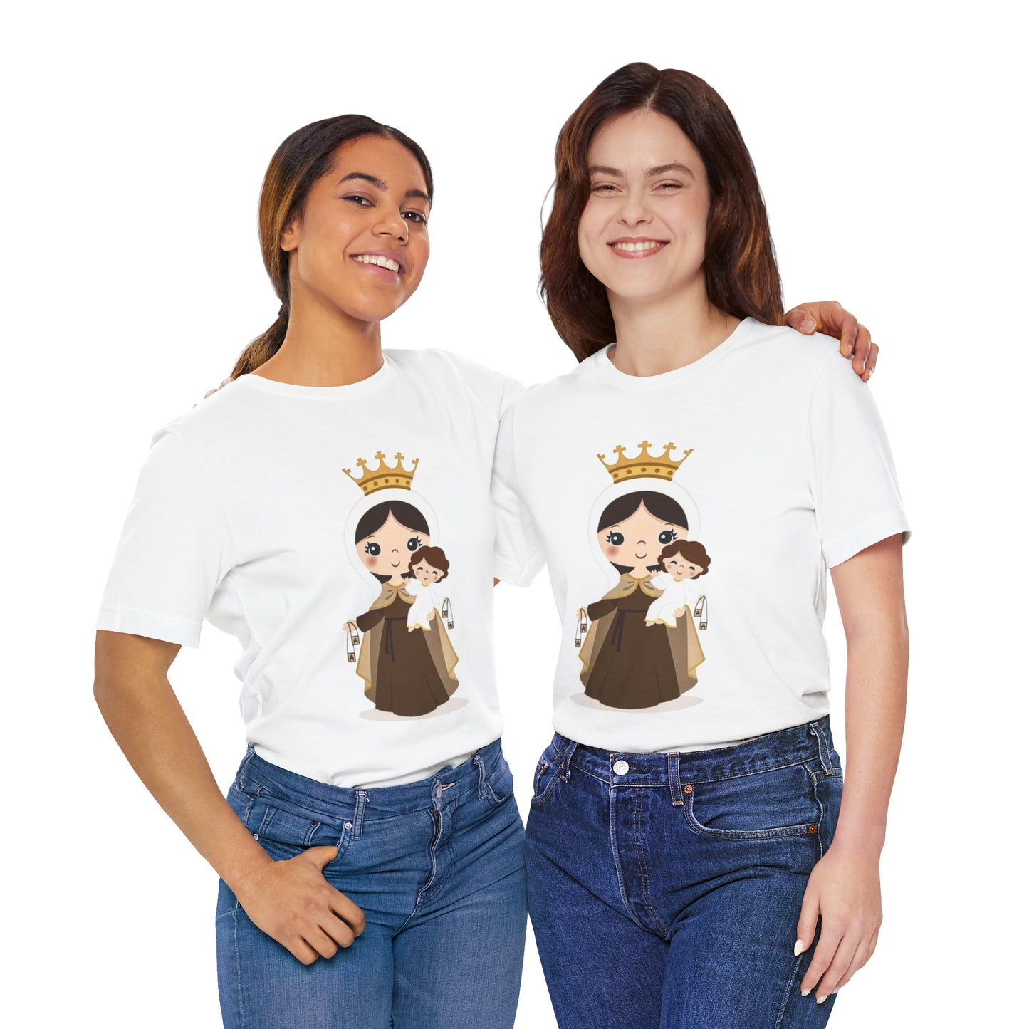 Camisa Para Dama - Devotos de la Virgen del Carmen