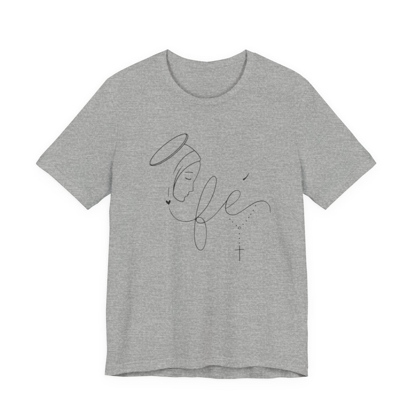 Camiseta Unisex con Diseño de Fe – Ropa Inspiracional y Espiritual Casual
