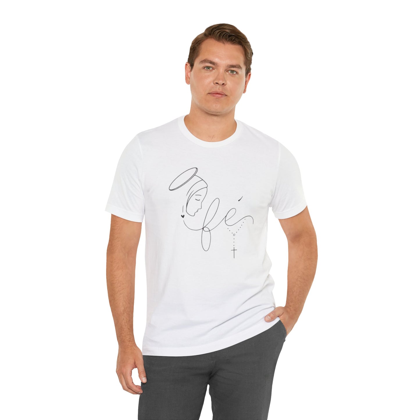 Camiseta Unisex con Diseño de Fe – Ropa Inspiracional y Espiritual Casual