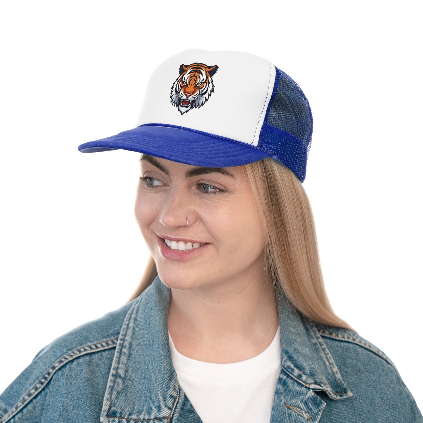 Gorra Estilo Urbano con Diseño de Tigre – Malla Transpirable y Ajuste Cómodo