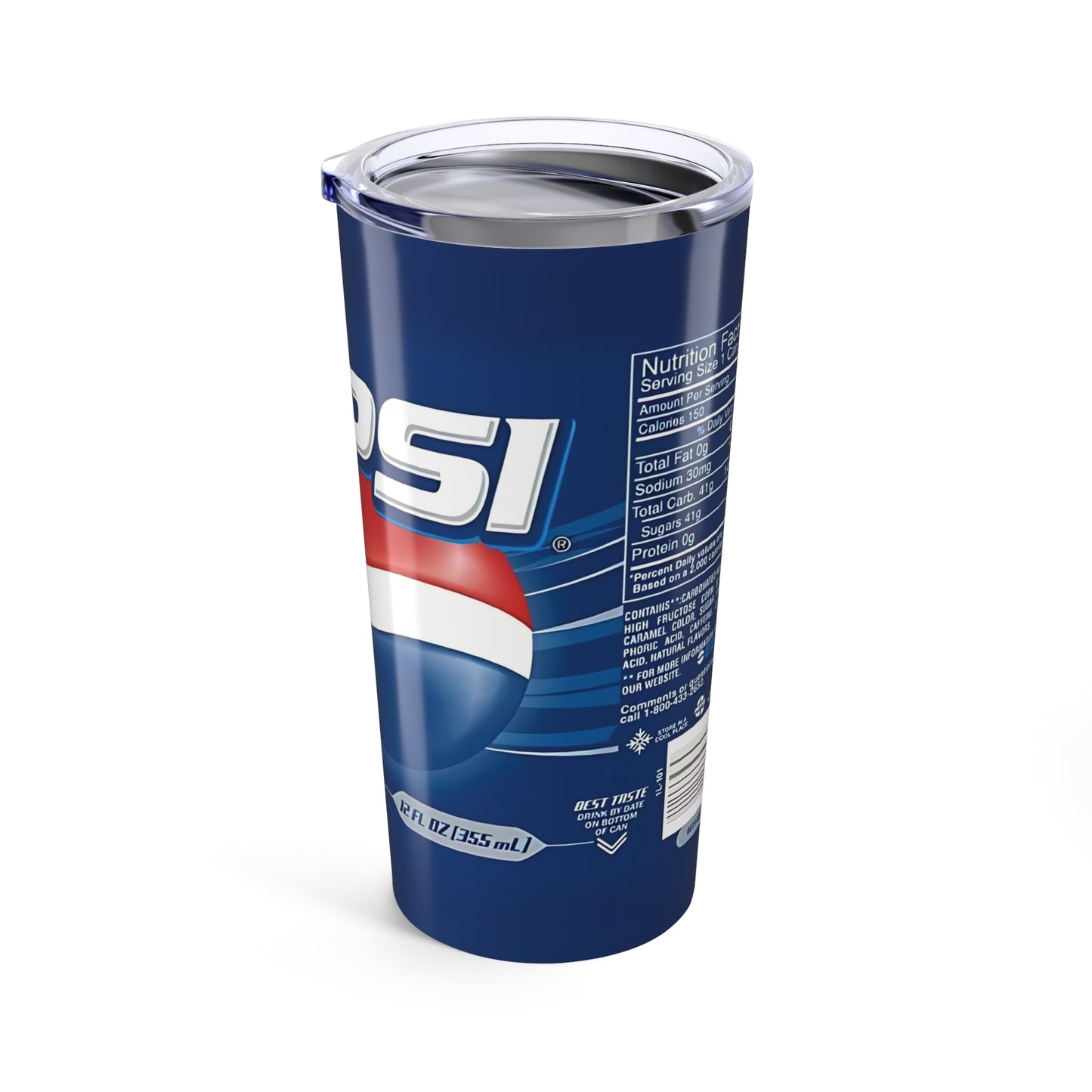 Vaso Térmico Retro Estilo Pepsi 20oz – Bebidas Frías para Fans del Sabor Clásico