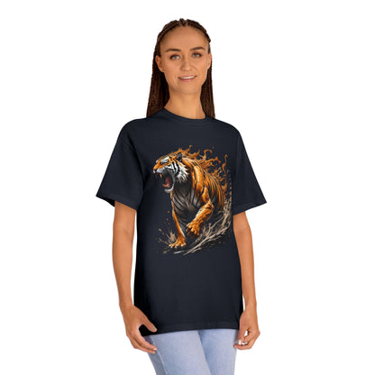 Camiseta Clásica con Diseño de Tigre – Para Amantes de la Naturaleza y Estilo Salvaje