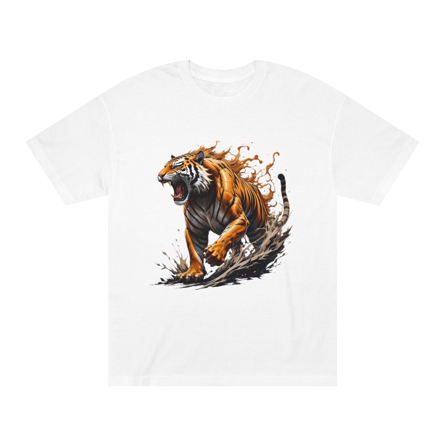 Camiseta Clásica con Diseño de Tigre – Para Amantes de la Naturaleza y Estilo Salvaje