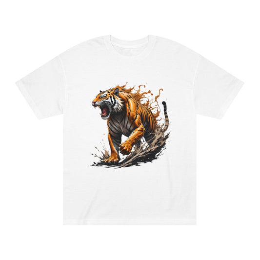 Camiseta Clásica con Diseño de Tigre – Para Amantes de la Naturaleza y Estilo Salvaje