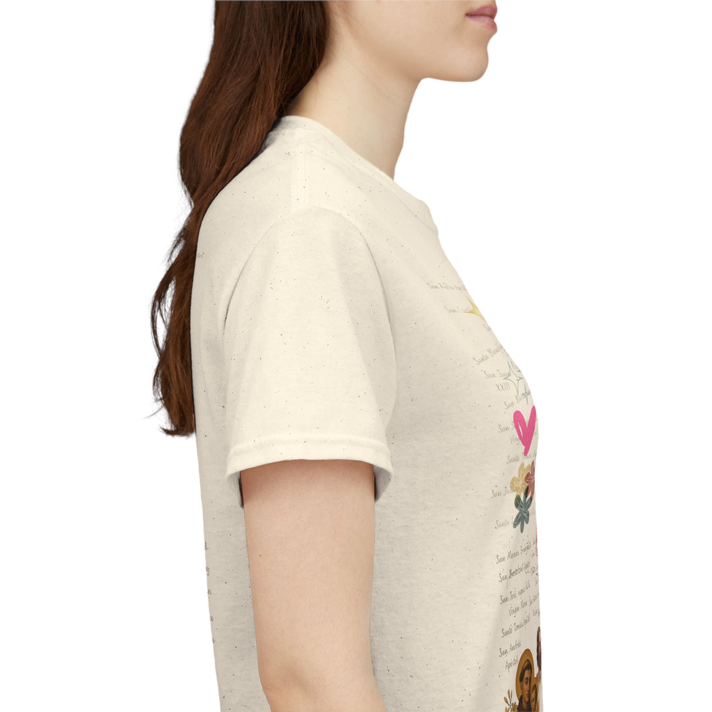 Camisa Damas - Diseño Especial "Quiero ser Santo como..."