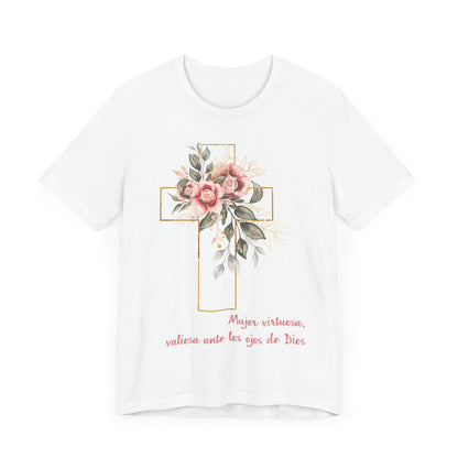 Camiseta para Mujer “Virtuosa” – Regalo Inspirador para Cumpleaños y Ocasiones Especiales
