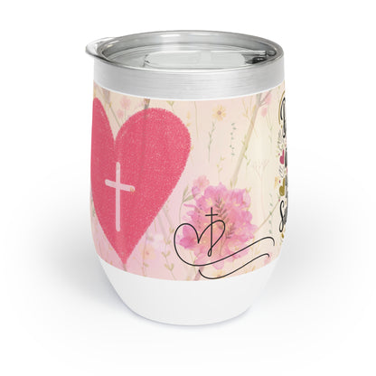 Vaso Vinero “Confianza en Dios” – Inspiración Cristiana para Mujeres de Fe