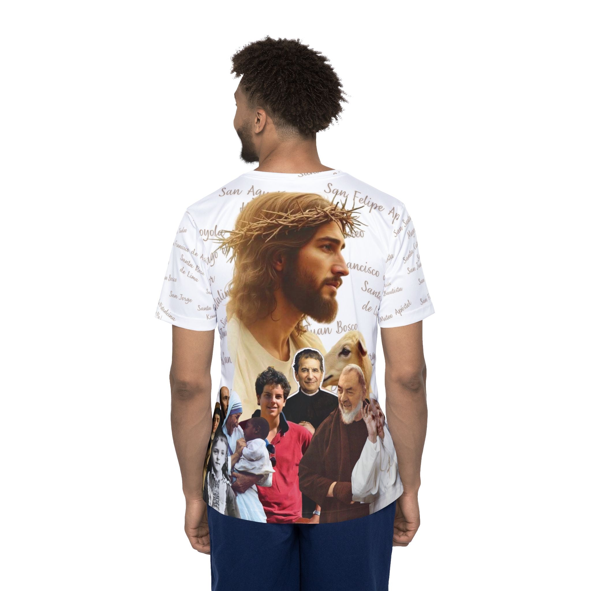 Camisa para caballero - Diseño Especial "Quiero ser Santo..."