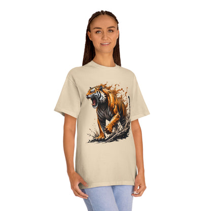 Camiseta Clásica con Diseño de Tigre – Para Amantes de la Naturaleza y Estilo Salvaje