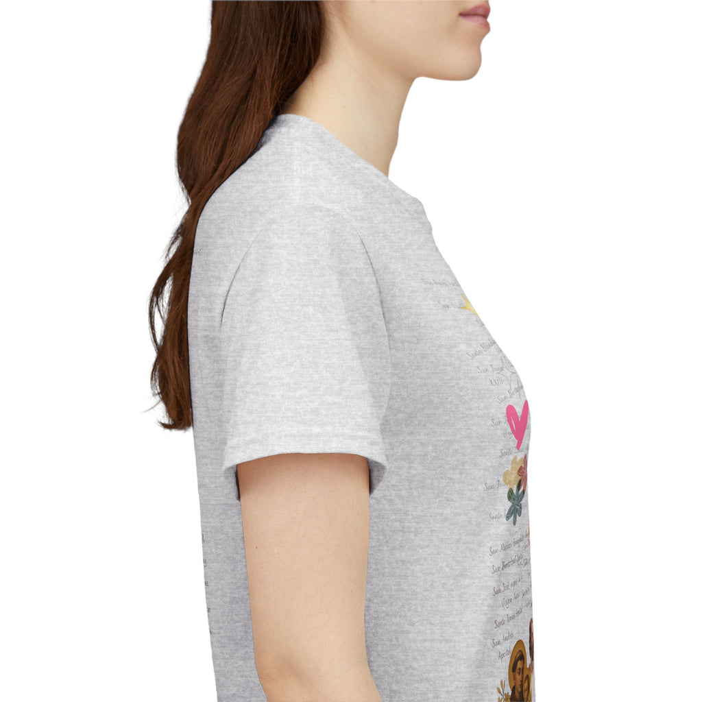 Camisa Damas - Diseño Especial "Quiero ser Santo como..."