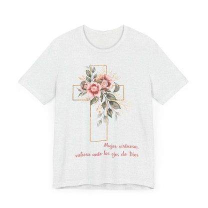 Camiseta para Mujer “Virtuosa” – Regalo Inspirador para Cumpleaños y Ocasiones Especiales