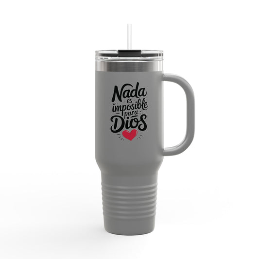 Termo de Viaje Aislado 40oz con Mensajes Inspiradores