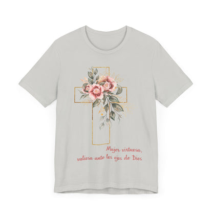 Camiseta para Mujer “Virtuosa” – Regalo Inspirador para Cumpleaños y Ocasiones Especiales