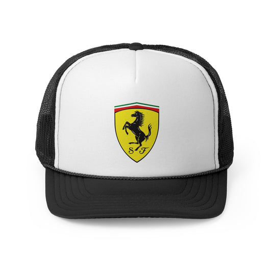 Gorra Estilo Ferrari – Diseño Deportivo para Amantes de los Autos y la Velocidad