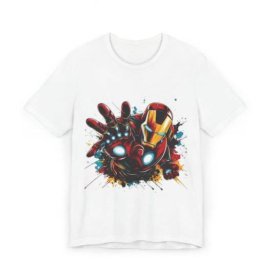 Camiseta Gráfica de Iron Man – Diseño Cómic para Fans de Marvel