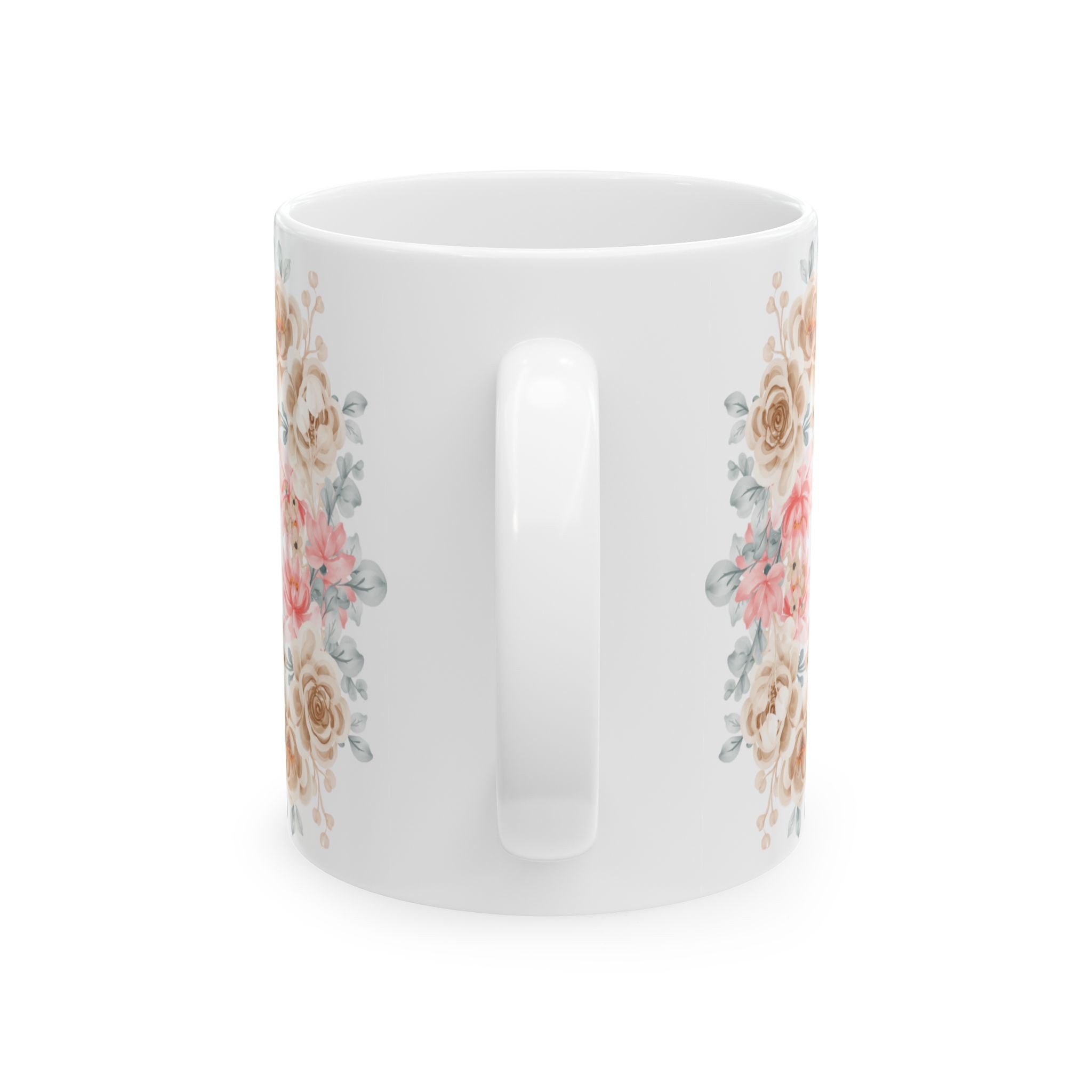 Taza Floral - Dios te ama