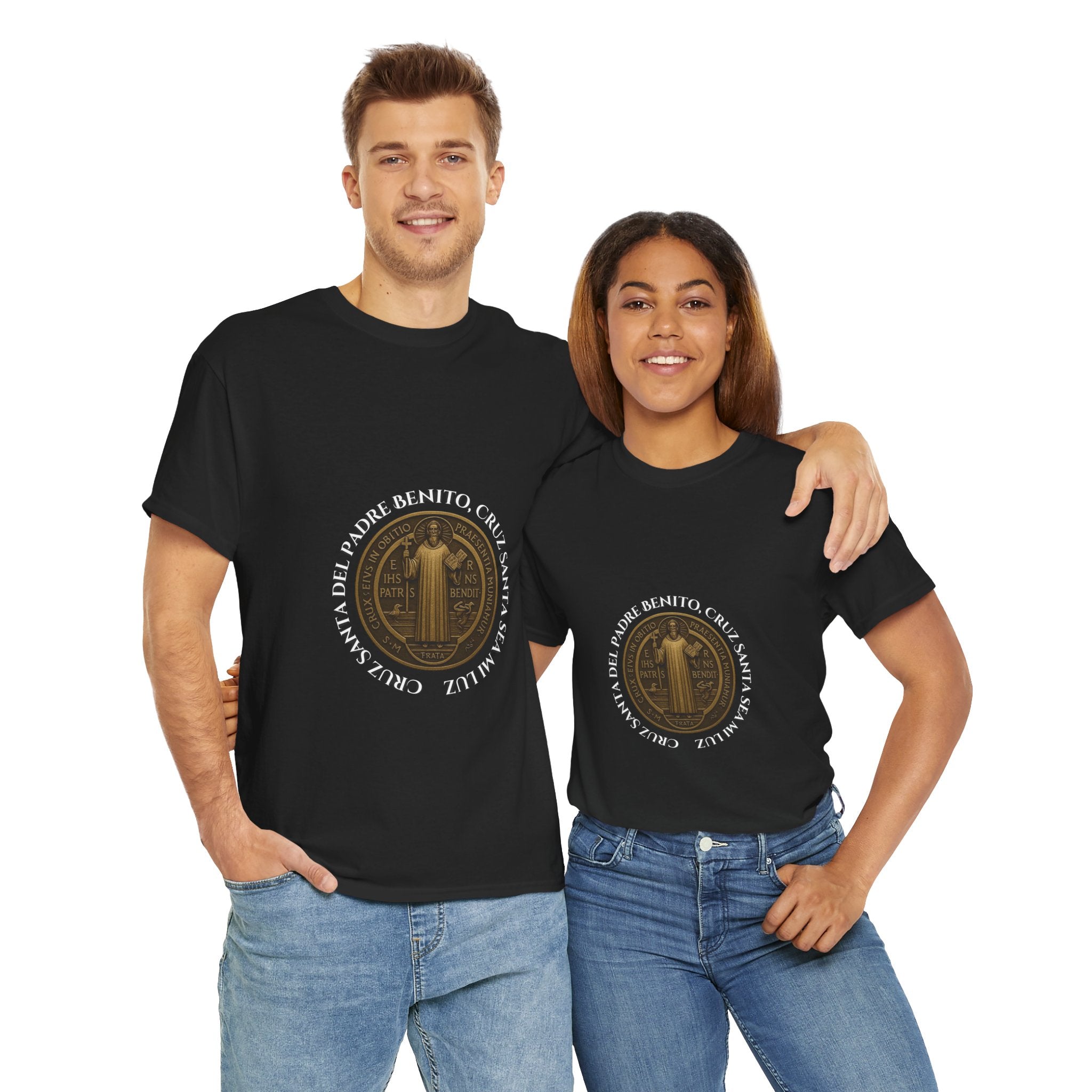 Camisa Unisex - Medalla San Benito Abad