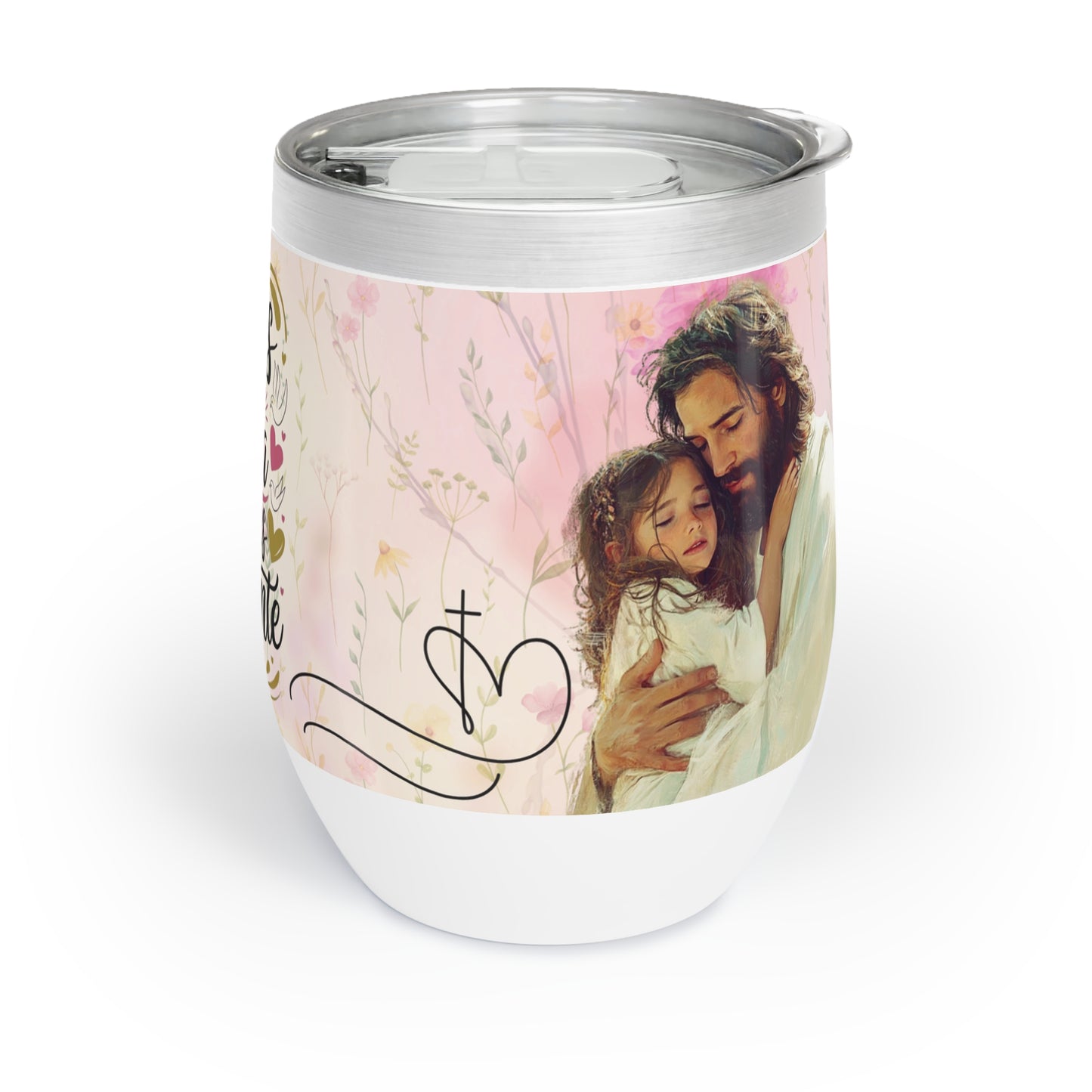 Vaso Vinero “Confianza en Dios” – Inspiración Cristiana para Mujeres de Fe