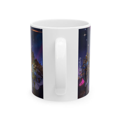 Taza de Cerámica 11oz Caballeros del Zodiaco – Diseño para Fans del Anime