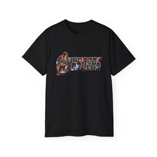 Camiseta de Los Avengers para Hombre – Diseño Épico de Superhéroes Marvel