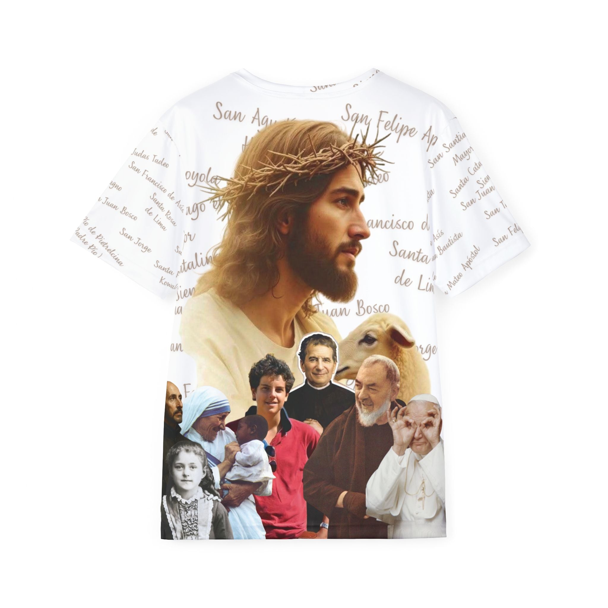 Camisa para caballero - Diseño Especial "Quiero ser Santo..."