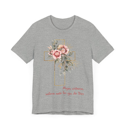 Camiseta para Mujer “Virtuosa” – Regalo Inspirador para Cumpleaños y Ocasiones Especiales