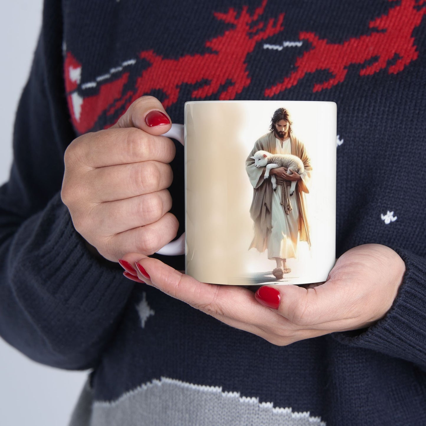 Taza de Cerámica Inspiracional – Fe y Motivación para Cristianos