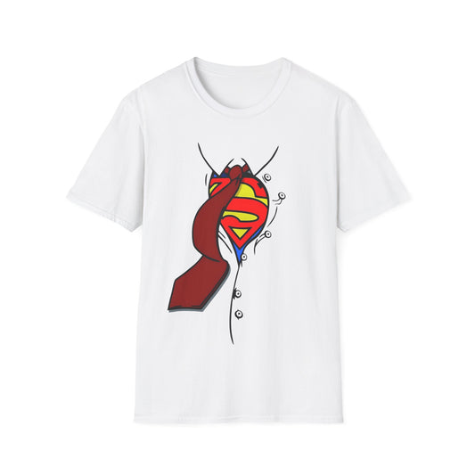 Superman Superhero Dad T-Shirt - Father's Day Gift for Men