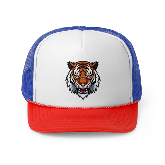 Gorra Estilo Urbano con Diseño de Tigre – Malla Transpirable y Ajuste Cómodo