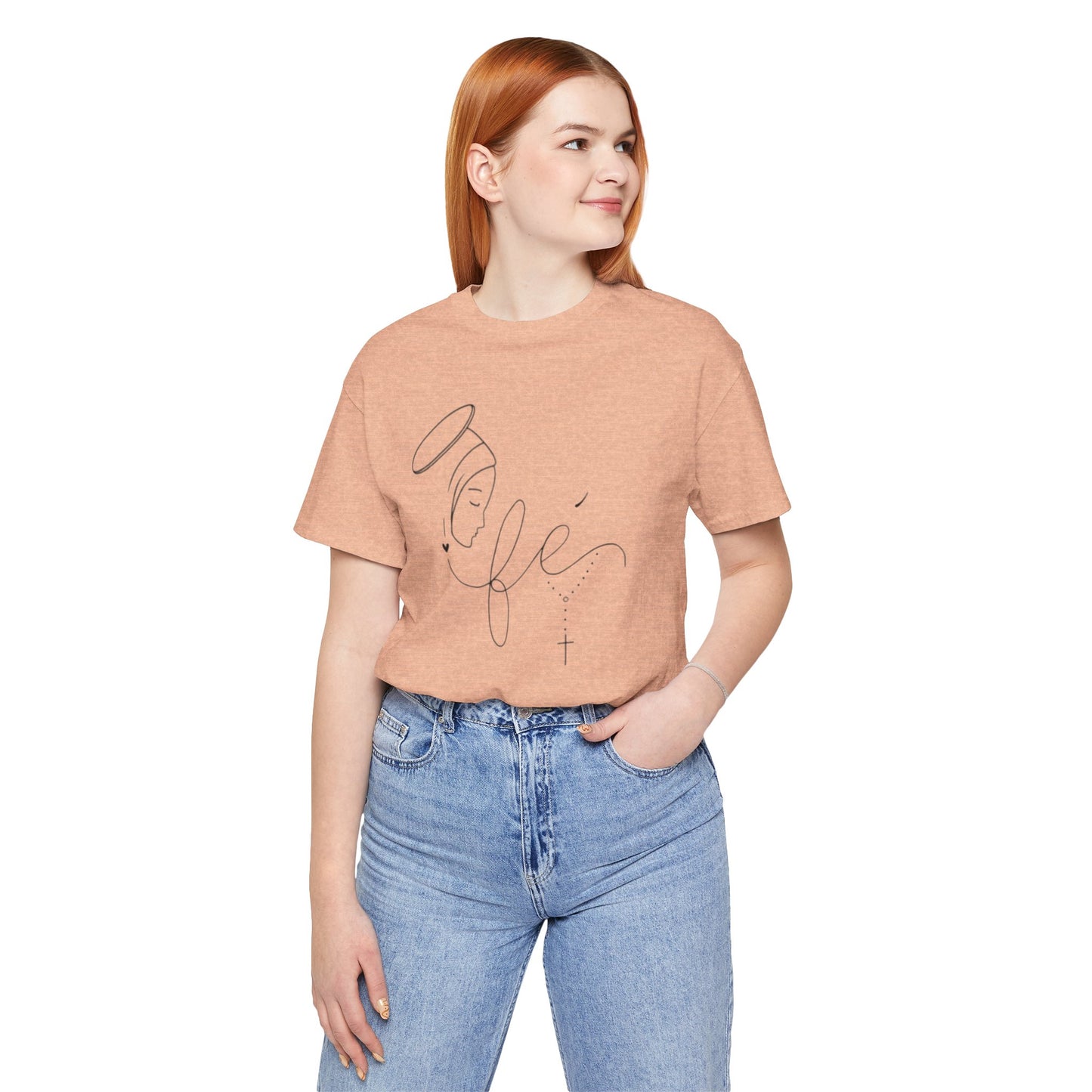 Camiseta Unisex con Diseño de Fe – Ropa Inspiracional y Espiritual Casual
