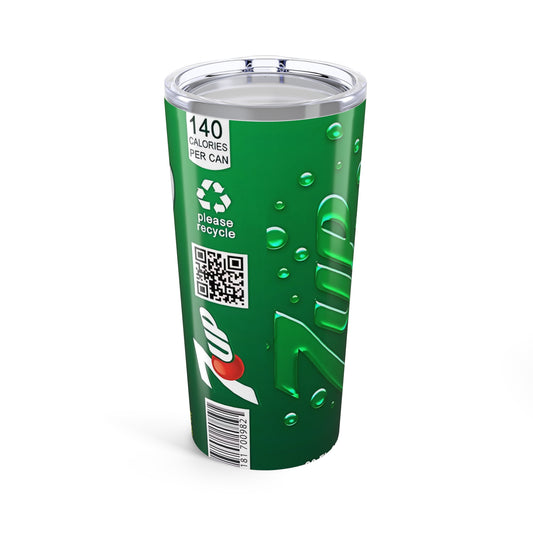Vaso Térmico 7UP Retro 20oz – Diseño Vintage para Bebidas Refrescantes de Verano