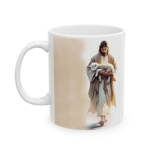 Taza de Cerámica Inspiracional – Fe y Motivación para Cristianos