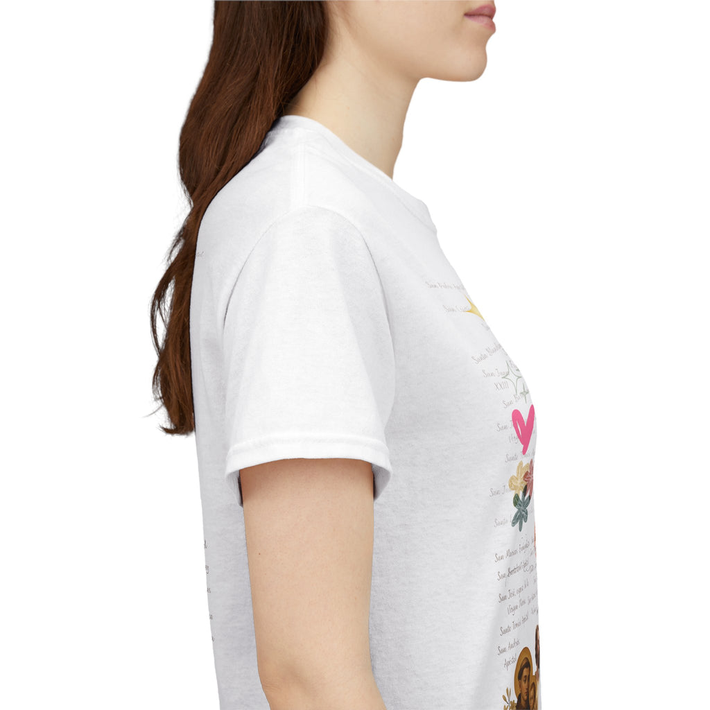 Camisa Damas - Diseño Especial "Quiero ser Santo como..."